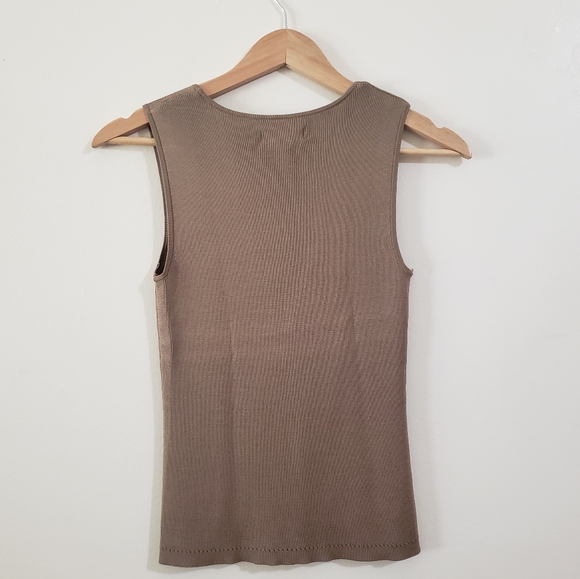 BANANA REPUBLIC 100% Silk Vest and Sweater Set - Picture 9 of 12